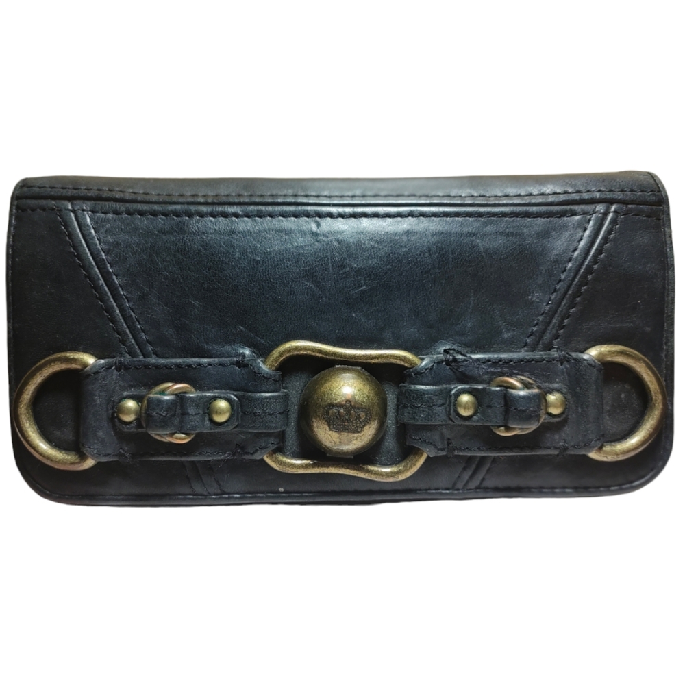 Juicy Couture Black Leather Wallet